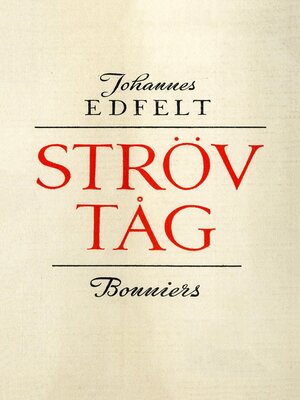 cover image of Strövtåg